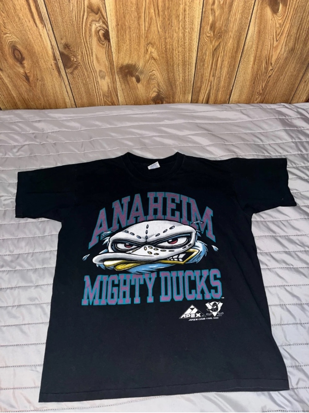 Vintage Anaheim Mighty Ducks 1993 Shirt Large